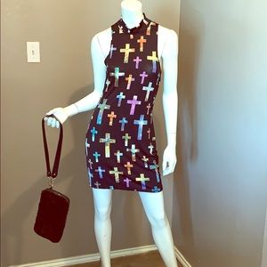 Wore once black cross dress ❤️👗